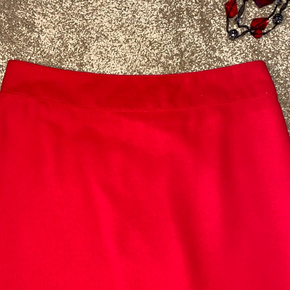 Like new!! BMoss Red skirt Size 8 - Picture 5 of 8